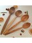 Ahşap Tahta Servis, Sunum Kaşığı - El Yapımı Ceviz, Zeytin Ağacı - 24 cm ve 30 cm 5