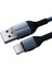 iPhone 15 Serisi Için 1m Pd 20W Usb-A'dan Type-C'ye Hızlı Şarj ve Veri Aktarımı Için Örgülü Kablo-Mavi (Yurt Dışından) 1