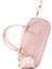 Şeker Pembesi SHK207 Suni Deri Charm Detaylı Fermuarlı Ayarlanabilir Askılı El, Kol ve Omuz Çantası U:14 E:24 G:8 cm 8