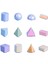 3D Geometrik Katılar Geometrik Şekiller Blok Seti Desen Blokları, Montessori (Yurt Dışından) 1