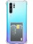 Huawei P30 Pro Kapak ile Uyumlu Kamera Korumalı Kartlıklı Darbe Emici Özellikli Şeffaf Silikon Kılıf 1