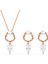 5733808 Swarovski Set Mesmera:set Drop Whıte/ros 1