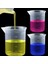 3 Adet 1/2/3 Adet 100ML Test Ölçüm Kapları Plastik Laboratuvar Beher Mezun Kupa Beher Mutfak Gereçleri Laboratuvar Hacimsel Ölçüm Bardak (Yurt Dışından) 2