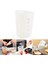 Küçük Silikon Ölçüm Kabı Gıda Sınıfı Silikon Süt Bardağı Görsel Çift Ölçekli Pişirme Ölçüm Kabı 250ML 500ML Mutfak Ölçme Aracı (Yurt Dışından) 1