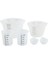 100ML Silikon Ölçüm Kabı Şeffaf Ölçekli Gıda Sınıfı Dayanıklı Yapışmaz Diy Kek Epoksi Reçine Takı Yapımı Mutfak Pişirme Araçları (Yurt Dışından) 5