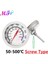 500 Derece 52MM50-500 Santigrat Derece Mutfak Fırın Termometresi 400 Pizza Ocağı Açık Hava Izgarası Barbekü Et Termografı Yemek Pişirme Aracı (Yurt Dışından) 1