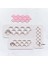 Balık Pulu Kalıp-3 Adet 3 Adet Polimer Kil Aracı Plastik Kesme Kalıpları Altıgen/yuvarlak/kare/balık Terazisi Geometrik Şekil Tasarımcısı Diy Küpe Çömlekçilik Araçları (Yurt Dışından) 1