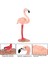 Model Oyuncaklar Flamingo Katı Hala Dekoratif Süsler (Yurt Dışından) 3
