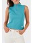 Pamuklu Slim Fit Fermuarlı Dik Yaka Logolu Top LV047C909GXEG Bayan Top LV047C909G Xeg 1