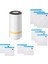 Mini Vakumlu Paketleme Makinesi Taşınabilir USB Şarj Edilebilir Vakumlu Paketleme Makinesi 10 Yeniden Kullanılabilir Poşet Içerir Mutfak, Barbekü ve Seyahat Için Ideal (Yurt Dışından) 1