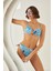 Renkli Mixed Hafif Destekli Tek Üst Bikini 1