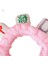 Mahjong Makyaj Spa Kafa Bandı Kozmetik Yüz Yıkama Için Elastik Peluş Saç Aksesuarları, Pembe (Yurt Dışından) 4