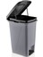 Siyah 40 Litre Slim Gri Çöp Kutusu 3