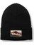 Mountain Patch Beanie Erkek Siyah Şapka TB0A663T0011 1