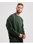 Left Chest Iı Loose Crew Erkek Haki Sweatshirt VN000P20EMU1 2