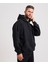 Left Chest Iı Loose Po Erkek Siyah Sweatshirt VN000P21BLK1 3
