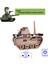 Haraketli Ahşap Oyuncak Tank | Kendin Yap Ahşap Oyuncak | Stem-A Eğitim Seti | Tank-Bot 4