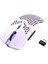 Kablosuz Petek Tasarım Şarjlı Gaming Mouse – Rgb Aydınlatmalı 3200 Dpı Ultra Hafif Beyaz 3