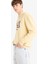 Boxy Fit Kapüşonlu Baskılı Sweatshirt E6434AX25AU 6