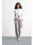 Afra x DeFacto Baggy Fit Çift Cepli Normal Bel Standart Boy Tensel Pantolon F9743AX25HS 1