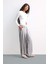 Afra x DeFacto Baggy Fit Çift Cepli Normal Bel Standart Boy Tensel Pantolon F9743AX25HS 3