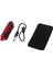 Kask Bilet Sinyal Lambası Su Geçirmez Arka Stop Lambası LED USB Tarzı Şarj Edilebilir Bilet Taşınabilir Çıkarılabilir Lamba, B-Red (Yurt Dışından) 5