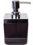Toskana Sıvı Sabunluk-Şeffaf Siyah 2