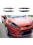 Ford Fiesta Mk6 2008-2012 Için Parlak Siyah Ön Far Kapağı Far Lambası Göz Kapağı Kaş Kaplaması (Yurt Dışından) 2