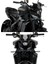 Motolet Aksesuarları Ön Cam Rüzgar Deflektörü Alt Kaplama Yamaha mt 09 Mt-09 Sp 2024 Siyah (Yurt Dışından) 2