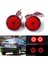 Nissan/qashqai, Toyota Sienna/corolla Scion Için Yuvarlak Araç Arka Tampon Reflektör Lambası (Kırmızı) (Yurt Dışından) 2