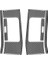 Karbon Fiber Araba Gösterge Paneli Sol Sağ Taraf Hava Menfezi Kapağı Döşemesi Land Range Rover Sport 2014-2022 Aksesuarları (Yurt Dışından) 1