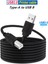 Printer Cable (Filtreli) USB 2.0 Yazıcı Kablosu Hp Epson Canon Xerox Brother (3 Mt) 4
