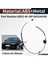 GR1E-46-300 Mazda 6 Gg 5AT GR1E46300 Için Araç Kilitleme Kablosu Çekme Kablosu Bağlantısı (Yurt Dışından) 5