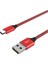 Ally USB Type C 3.0A Hızlı Kopmaz Halat USB Şarj Kablosu 1MM-(1903) - KT4037-5325 3