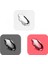 Ally Iphone 11 6.1 3D Metal Çerçeveli Kamera Lens KORUYUCU-(1903) - KT6831-8659 5
