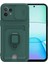 Xiaomi Mi 11 Lite Kılıf Zuma Kartvizitli Yüzüklü Silikon - Yeşil - KT8322-6804 1