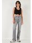 Slim Fit Kalp Yaka Düğmeli Kalın Askılı Crop Yelek Bayan Yelek 5865497 2