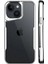 iPhone 15 Kılıf Boyi Silikon Kapak - Gümüş - KT6150-8796 2