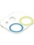 iPhone 11 Renkli Kamera Lens Koruma Cam - Sarı-Mavi - KT8766-5514 3