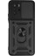 Xiaomi Poco X3 Gt Kılıf Pars Lens Yüzüklü Silikon - Siyah - KT1973-9423 1