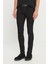 Erkek Siyah Ekstra Slim Fit Dar Kesim Rıss Pamuklu Esnek Denim Jean Kot Pantolon 4