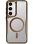 Samsung Galaxy S23 Kılıf Boyi Magsafe Silikon Kapak - Kahverengi - KT4763-7785 1