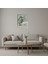 Kış Çiçeği Desenli Dekoratif Aynalı Tablo - KT8846-6903 1