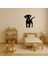 Beyaz ve Bej Köpek Tasarımı Iç Mekan Dekoratif Tablo - KT9446-5658 3