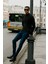 Erkek K.mavı Slim Fit Dar Kesim Magic Denim Esnek Jean Kot Pantolon 3