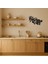 Tropikal Monstera Desenli Mdf Duvar Tablosu - KT8176-7590 2