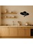 Şapkalı Kadın Silueti Dekoratif Mdf Tablo - KT2415-8433 2