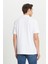 ALTINYILDIZ CLASSICS Erkek Beyaz %100 Pamuk Kıvrılmaz Polo Yaka Slim Fit Dar Kesim Tişört 7