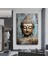 Buddha Kanvas Tablosu, Yoga & Meditasyon Sanatı, Lotuslu Asya Tarzı Ev Hediyesi 1