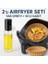 Store Airfryer Kullanıcıları Için Set - Yağ Püskürtücü Şişe + 50'li Pişirme Kağıdı - Sağlıklı Pişirme Için Uygun 3
